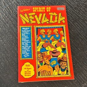 1976 Spirit of Nevada Book by - Red Cover